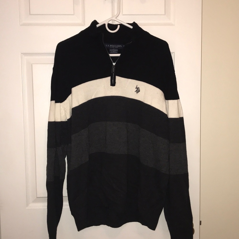 U.S. Polo assn striped sweater never worn